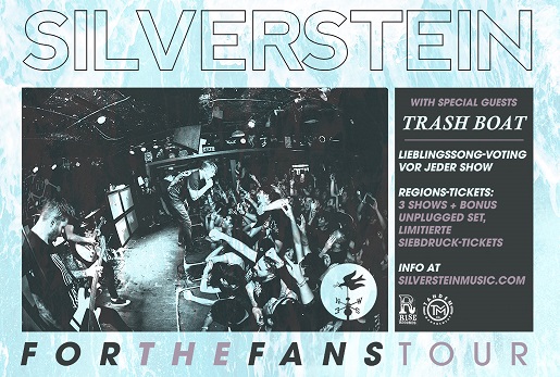 SILVERSTEIN – FOR THE FANS TOUR 2017