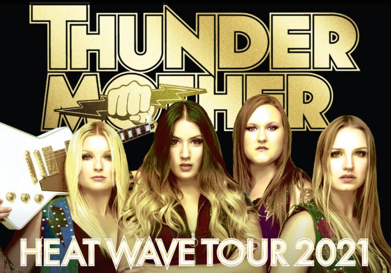 News: Thundermother gehen auf „Heat Wave Tour“ vom 24.10.2021 bis 19.02.2022!!!