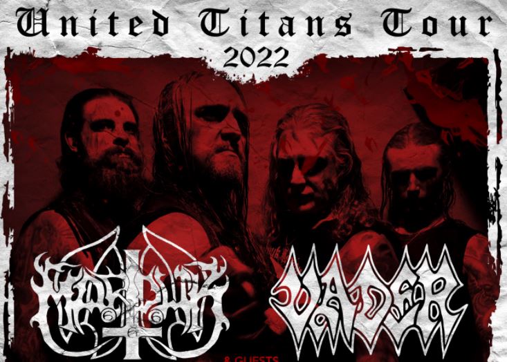 News: VADER & MARDUK – „United Titans Tour 2022“ – new tourdates!