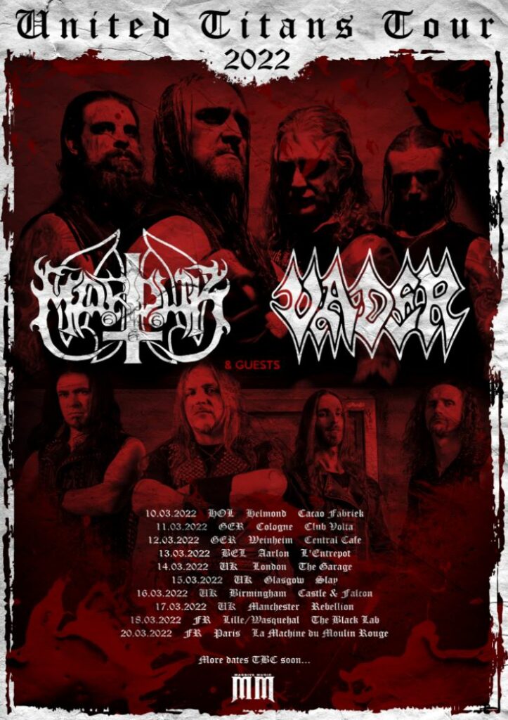 News: VADER & MARDUK - die neue Tourtermine der 