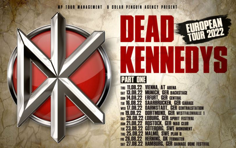 dead kennedys tour dates 2022