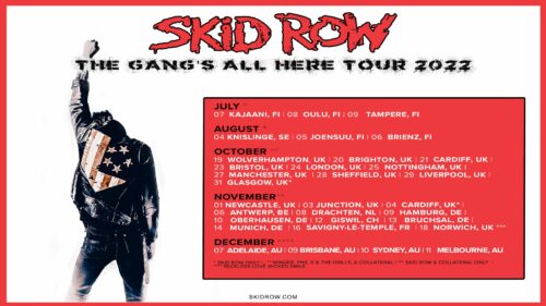 News Skid Row mit neuem Frontmann Erik Gr nwall auf Europa Tour