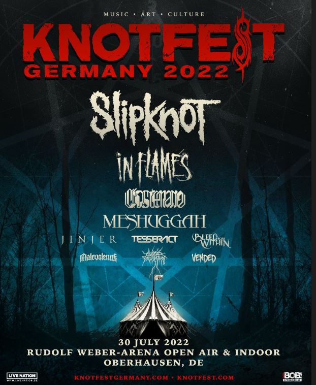 News: Knotfest Germany 2022 – Slipknot Museum; Early Entry u.v.m.