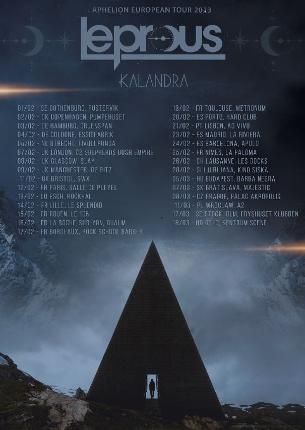 News: LEPROUS – Announce comprehensive “Aphelion” European tour 2023