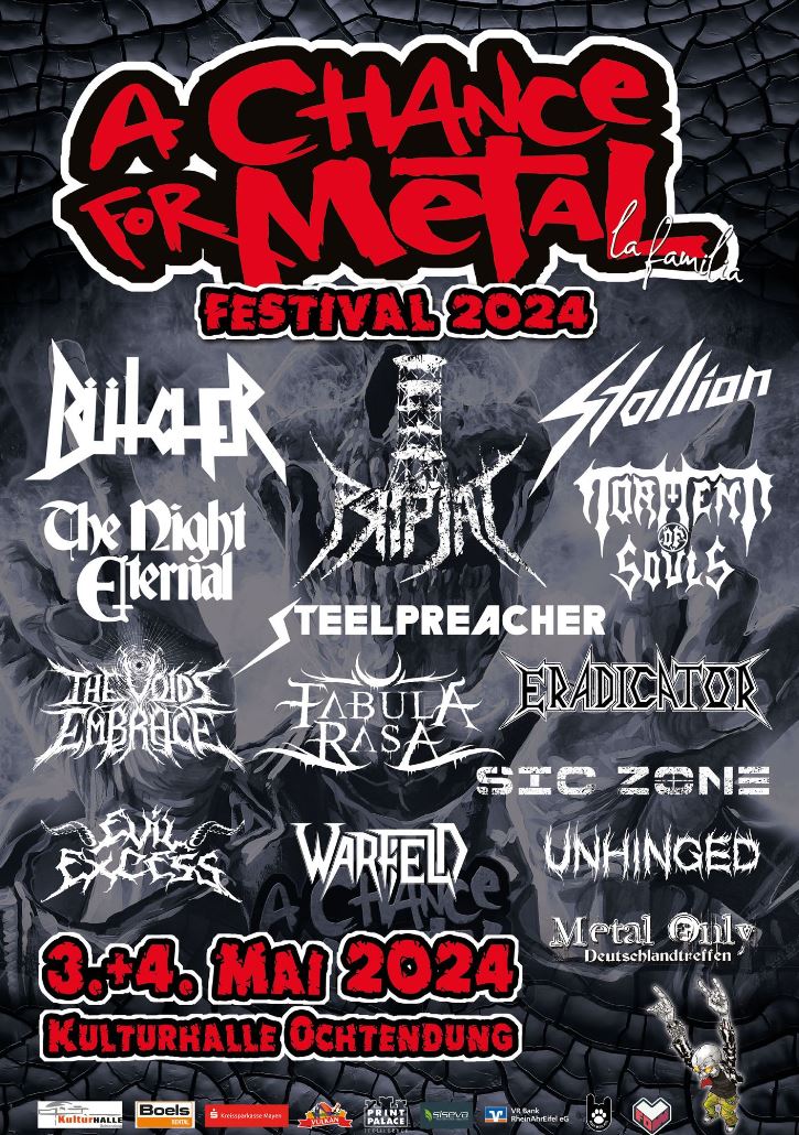 news A Chance For Metal Festival 2024 in Ochtendung METALGLORY Magazine