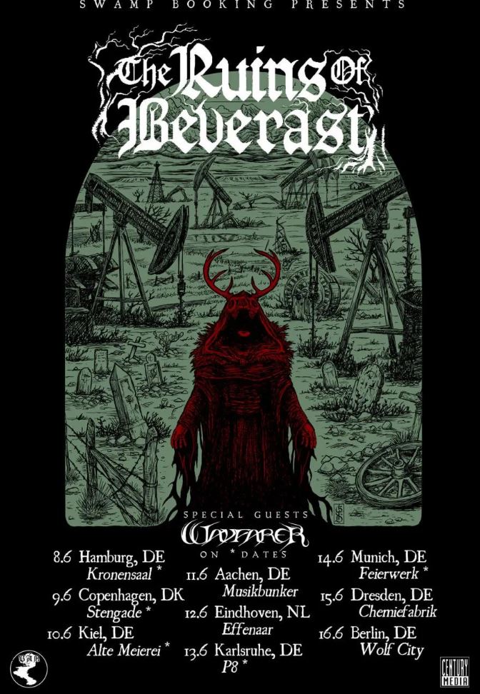 news: THE RUINS OF BEVERAST „Western Tombs“-Tour 2024